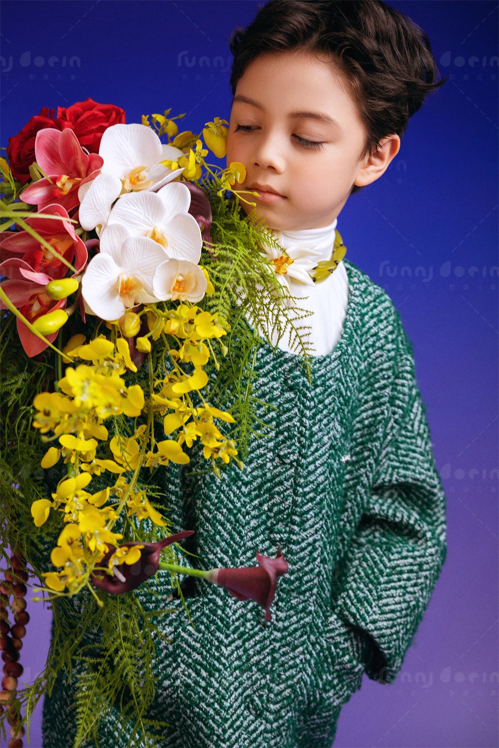芳妮豆丁儿童摄影 花间信使