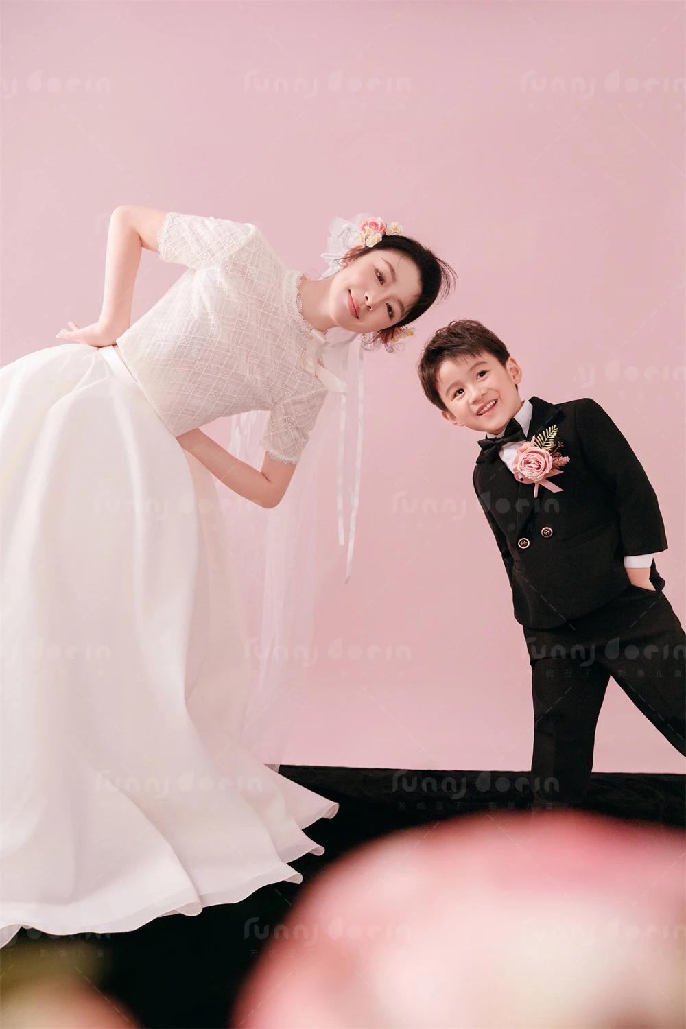 芳妮豆丁儿童摄影 粉韵亲缘