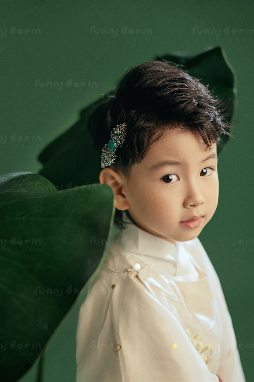 芳妮豆丁儿童摄影 龙驹踏春