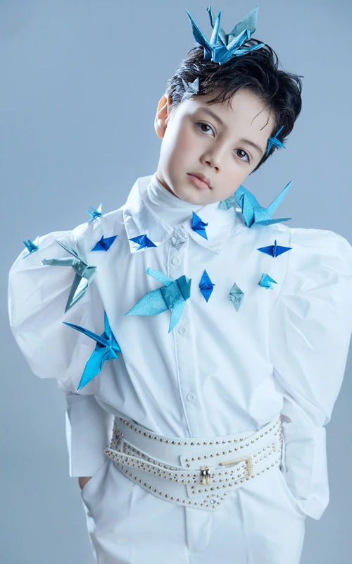 芳妮豆丁儿童摄影-花间信使