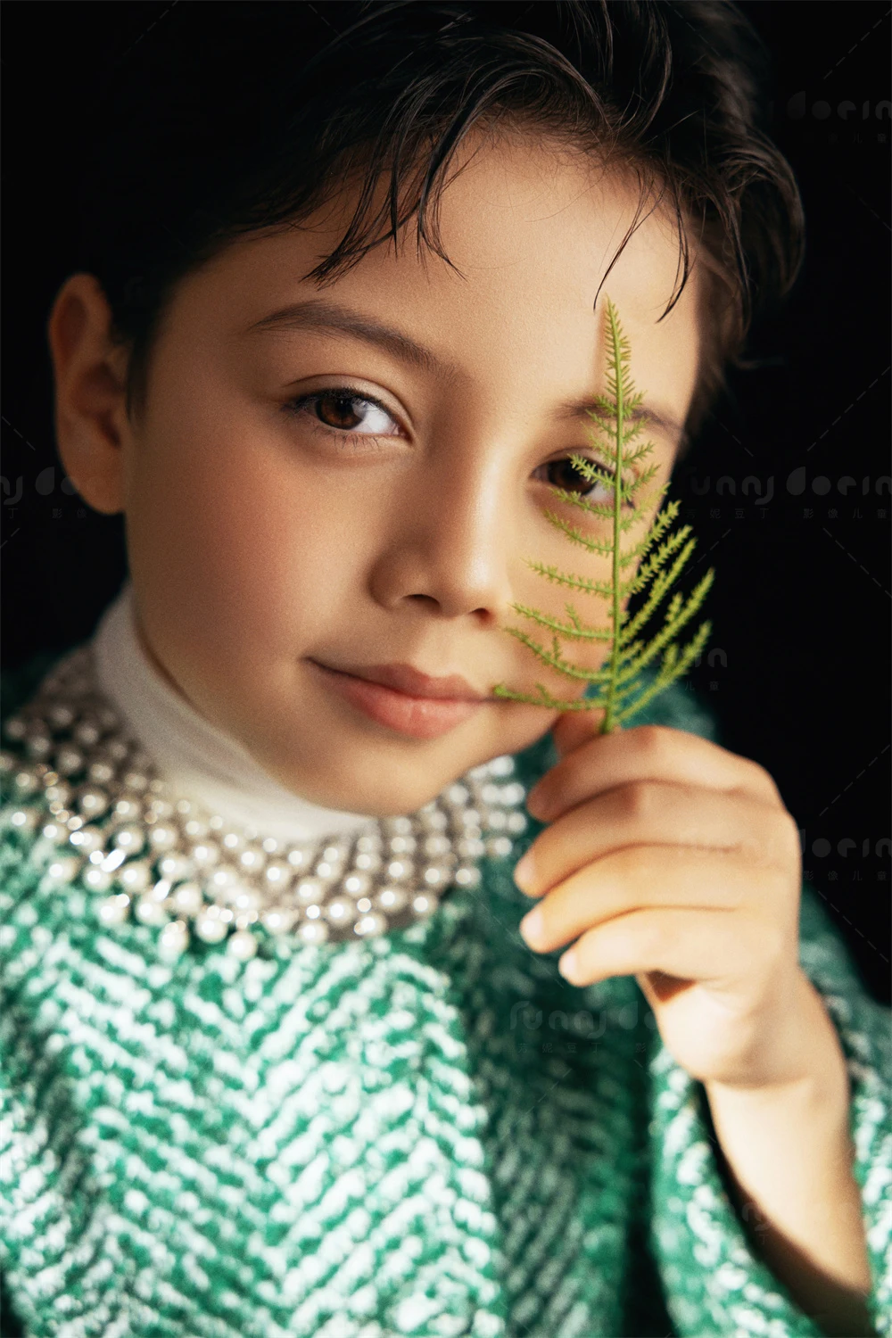 芳妮豆丁儿童摄影 花间信使