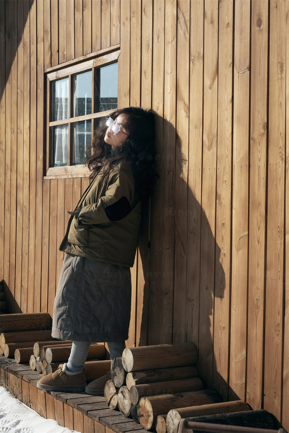 芳妮豆丁儿童摄影 雪境栖温