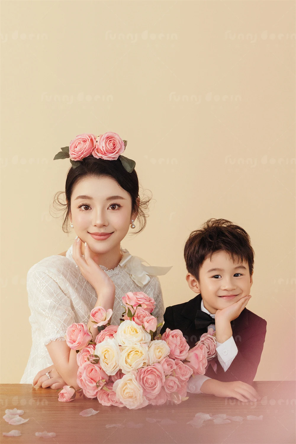 芳妮豆丁儿童摄影 粉韵亲缘