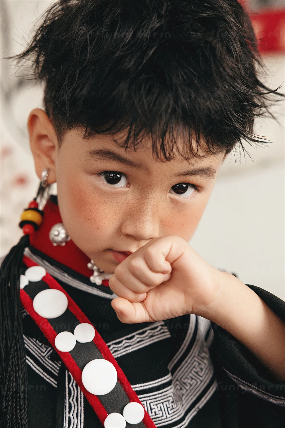 芳妮豆丁儿童摄影 黔山谣