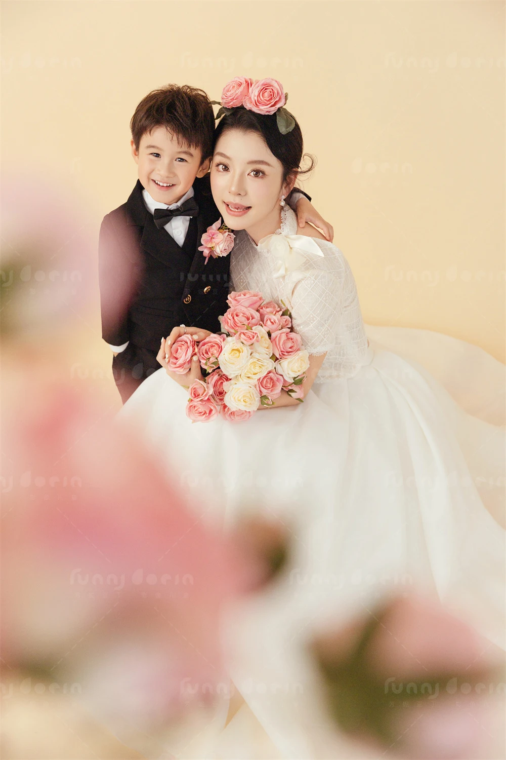 芳妮豆丁儿童摄影 粉韵亲缘