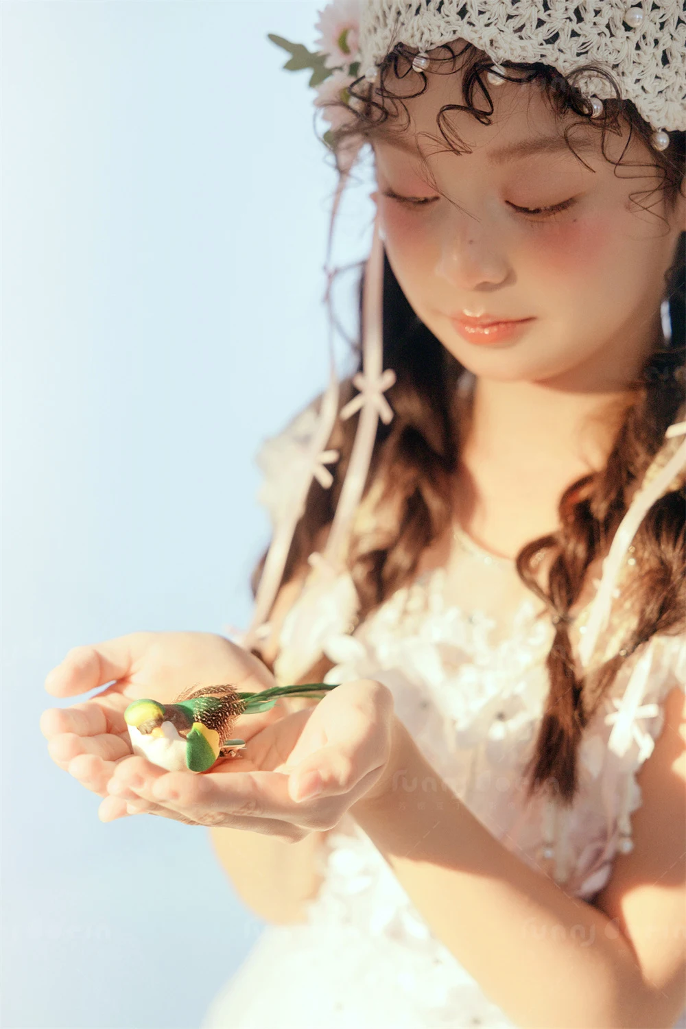 芳妮豆丁儿童摄影 花影绽放