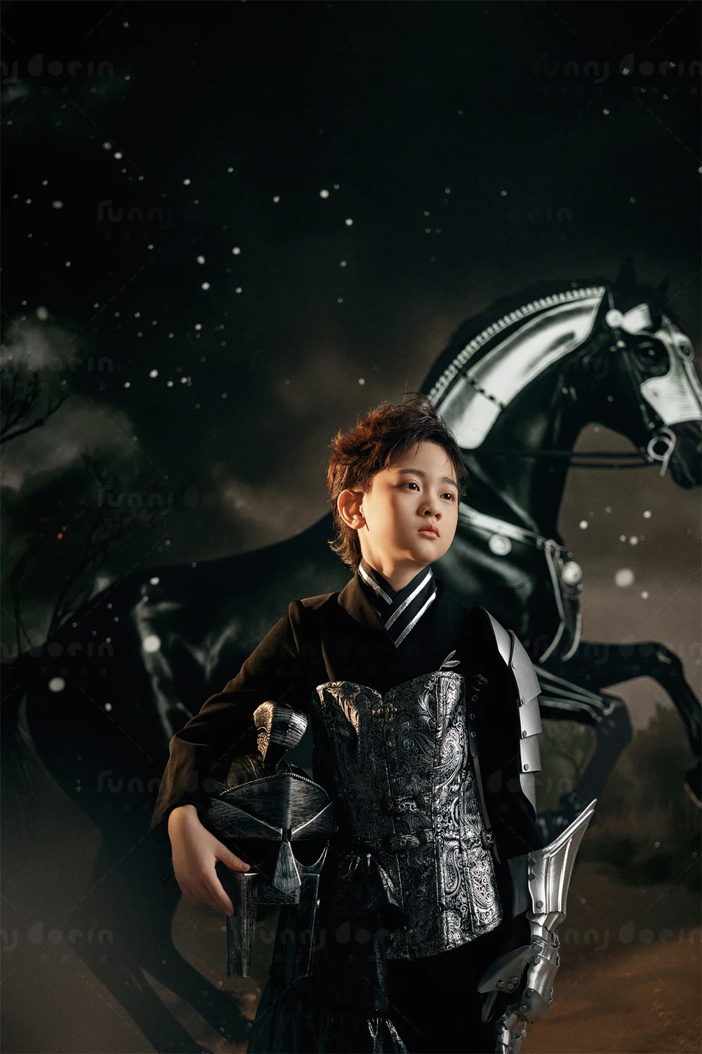 芳妮豆丁儿童摄影 骑士幻想