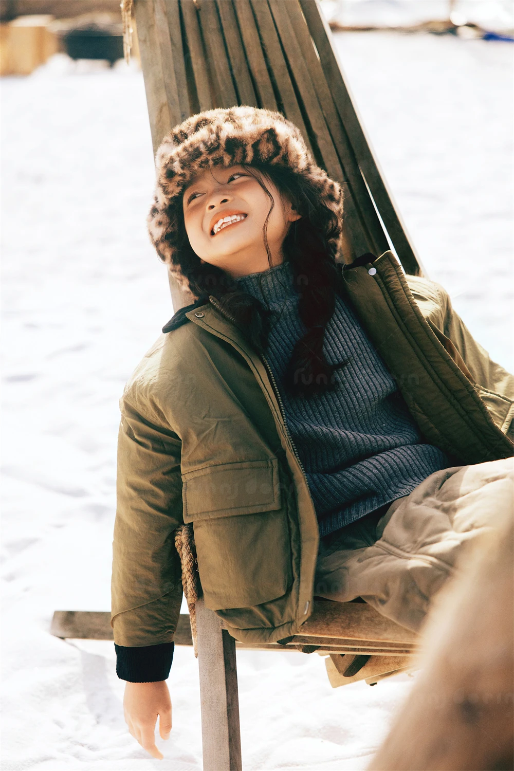 芳妮豆丁儿童摄影 雪境栖温