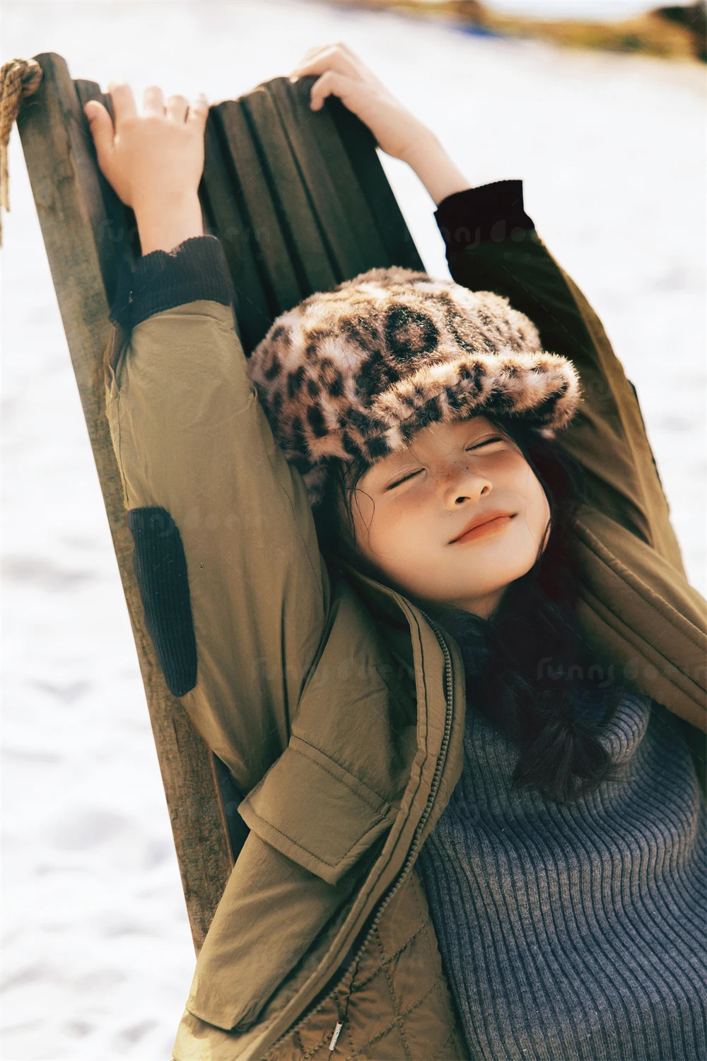 芳妮豆丁儿童摄影 雪境栖温