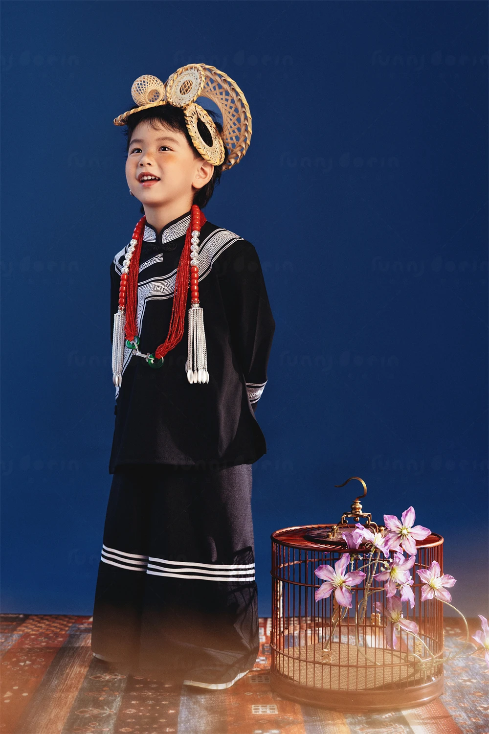 芳妮豆丁儿童摄影 黔山谣