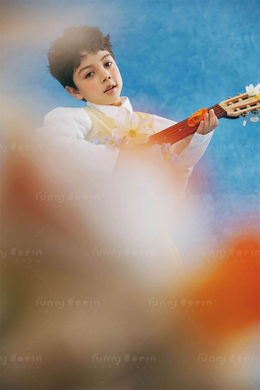 芳妮豆丁儿童摄影 春色漫染