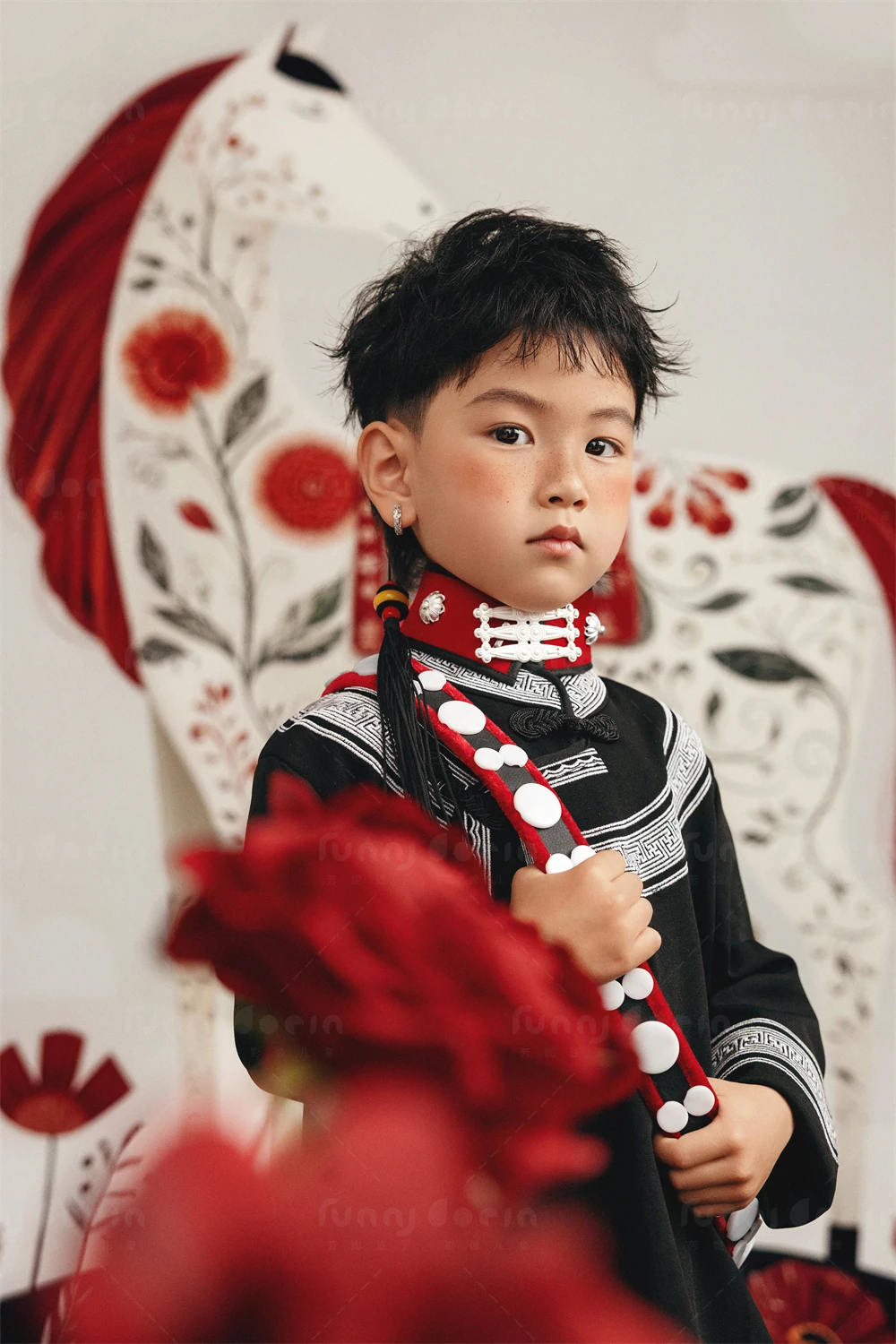 芳妮豆丁儿童摄影 黔山谣