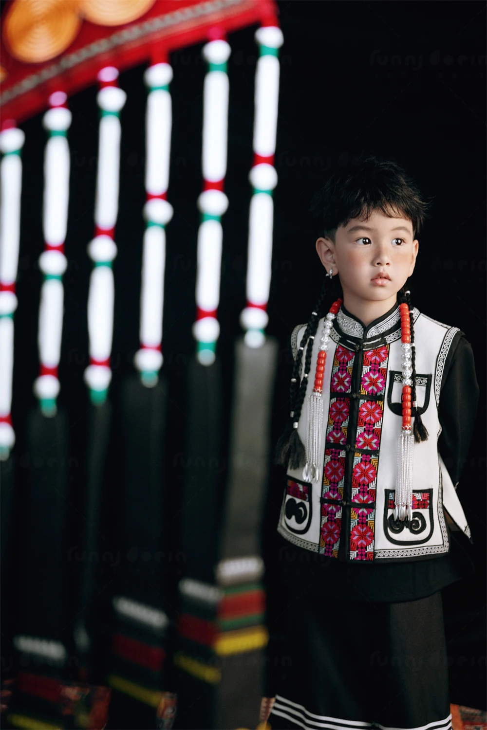 芳妮豆丁儿童摄影 黔山谣