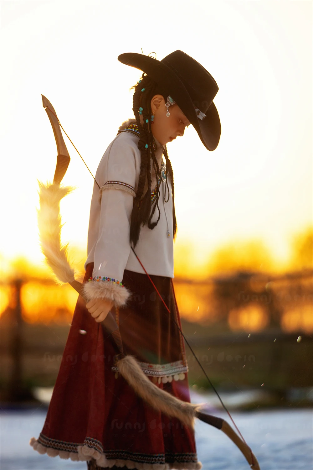 芳妮豆丁儿童摄影 踏雪牧云