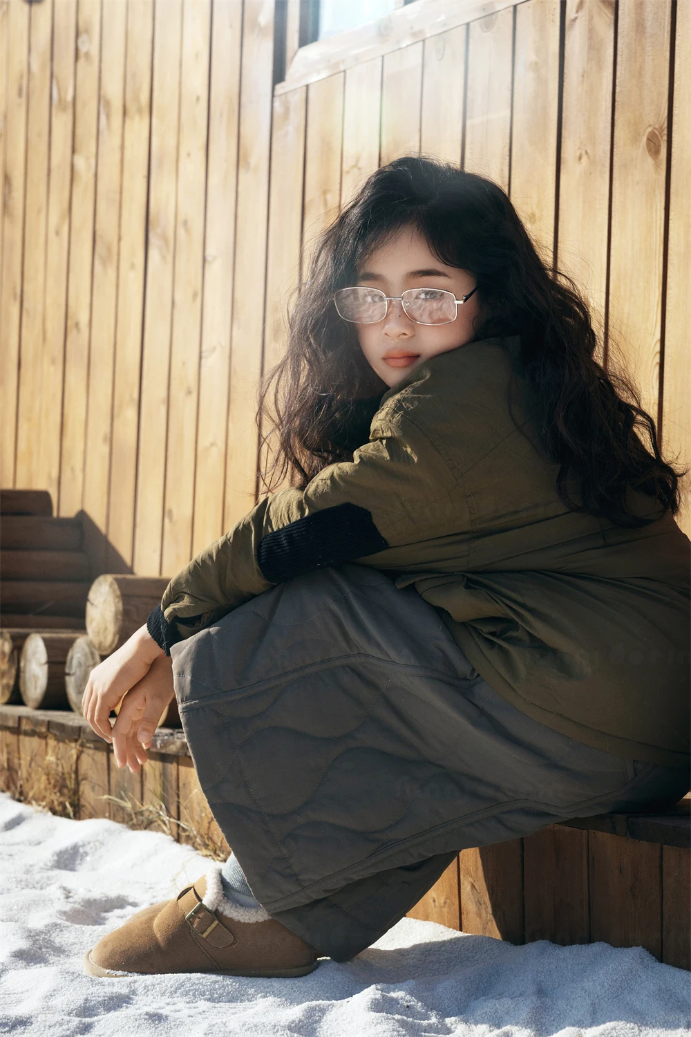 芳妮豆丁儿童摄影 雪境栖温