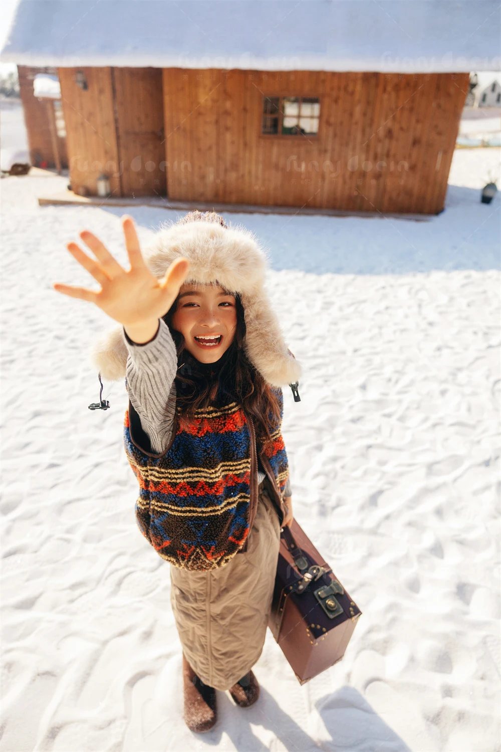 芳妮豆丁儿童摄影 冬日趣事