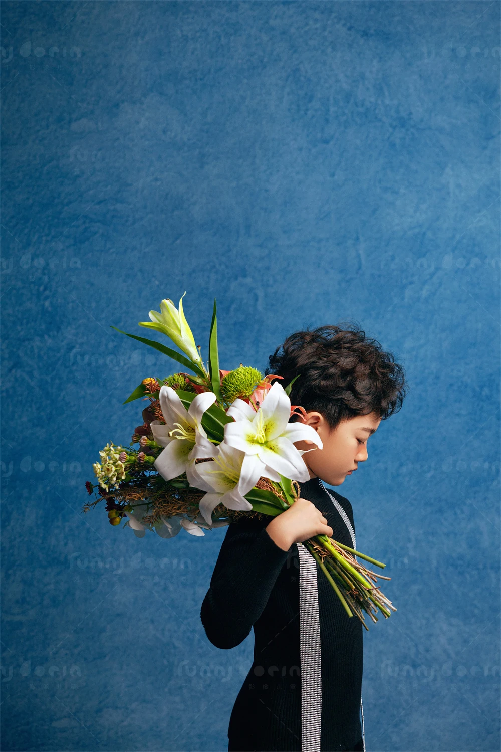 芳妮豆丁儿童摄影 花间低语