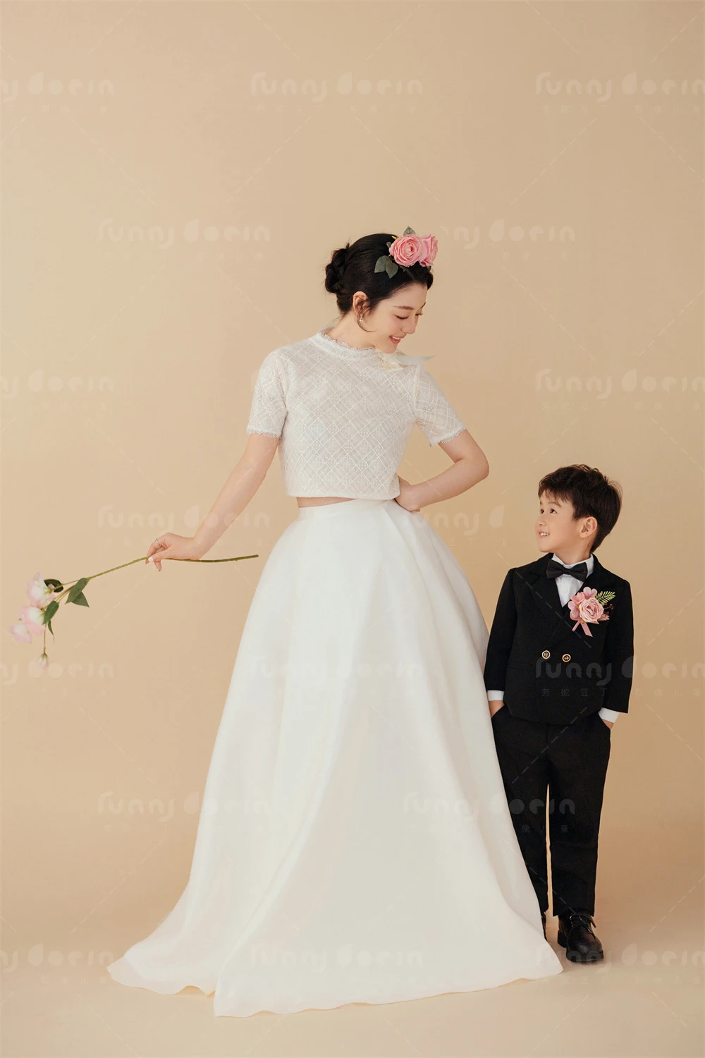 芳妮豆丁儿童摄影 粉韵亲缘