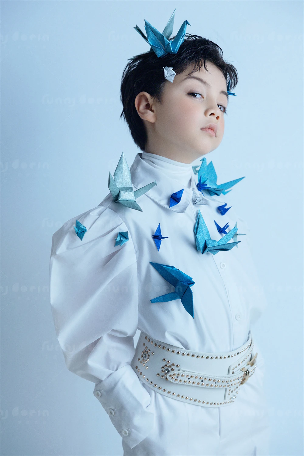 芳妮豆丁儿童摄影 花间信使