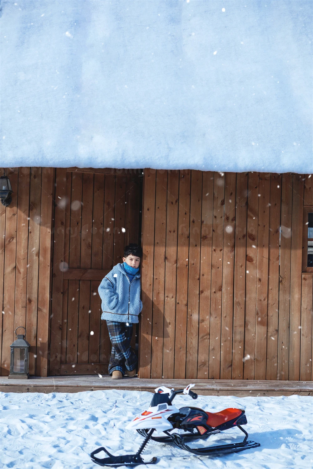 芳妮豆丁儿童摄影 童心雪绒