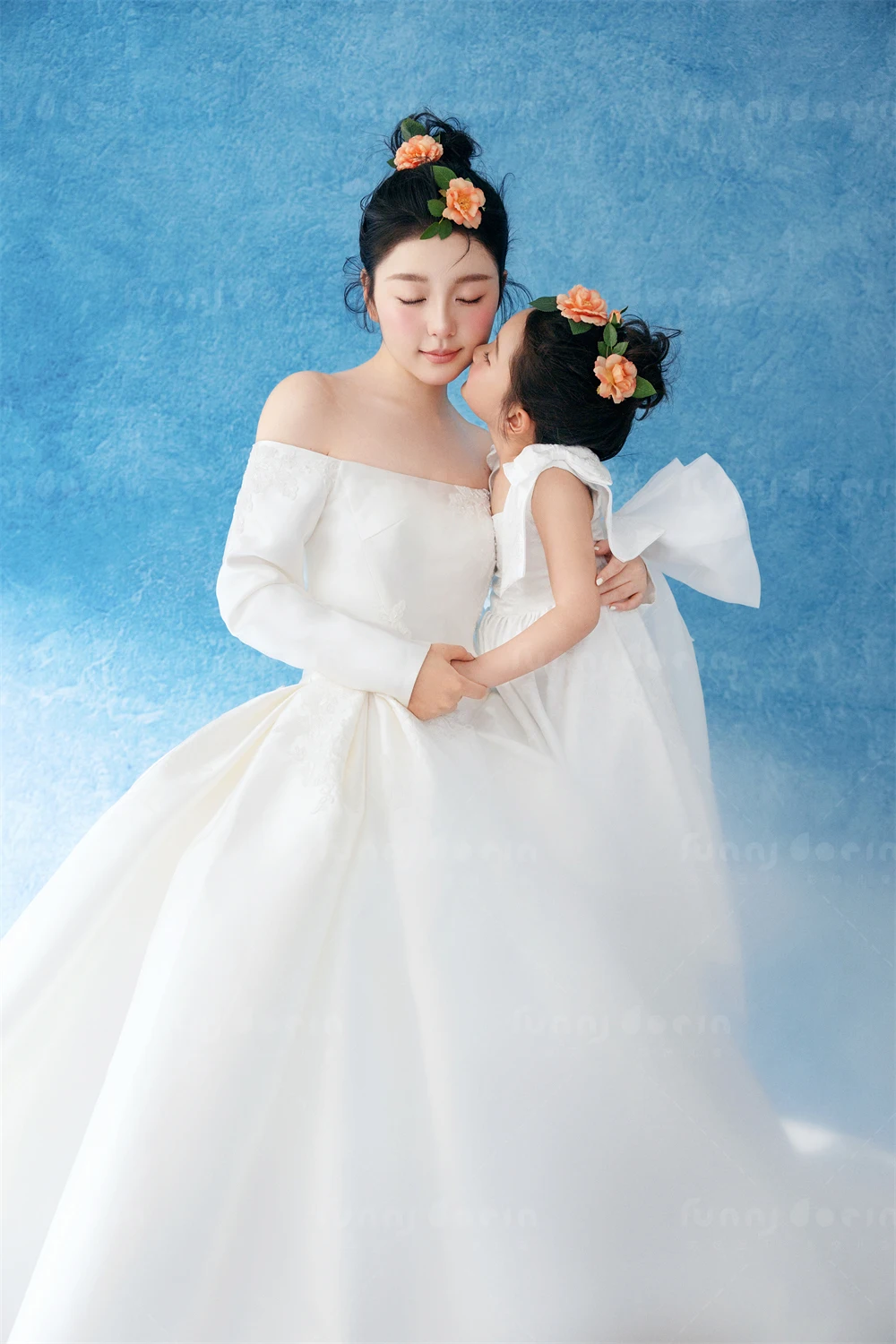 芳妮豆丁儿童摄影 白色协奏曲