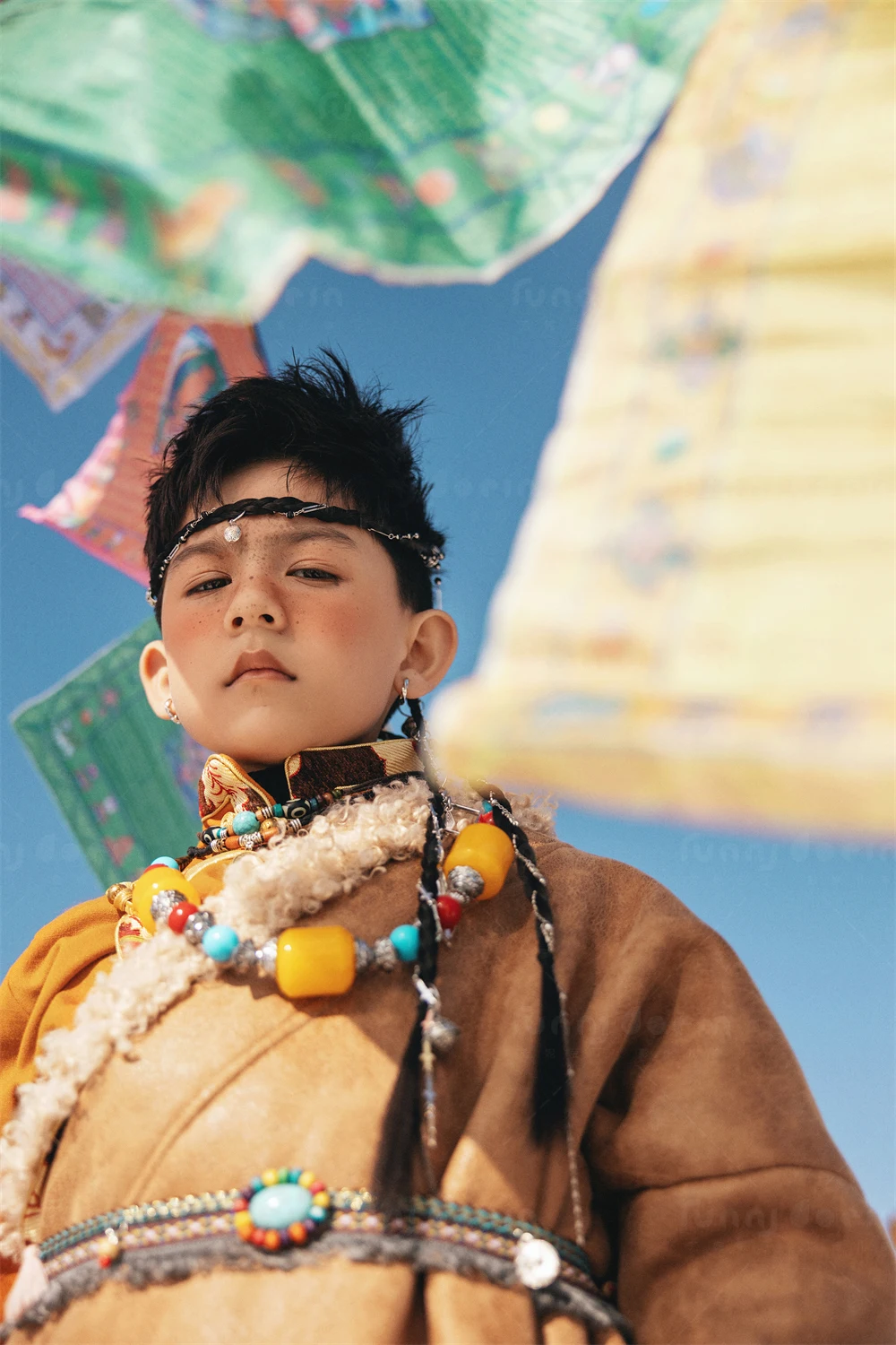 芳妮豆丁儿童摄影 凛冬礼赞