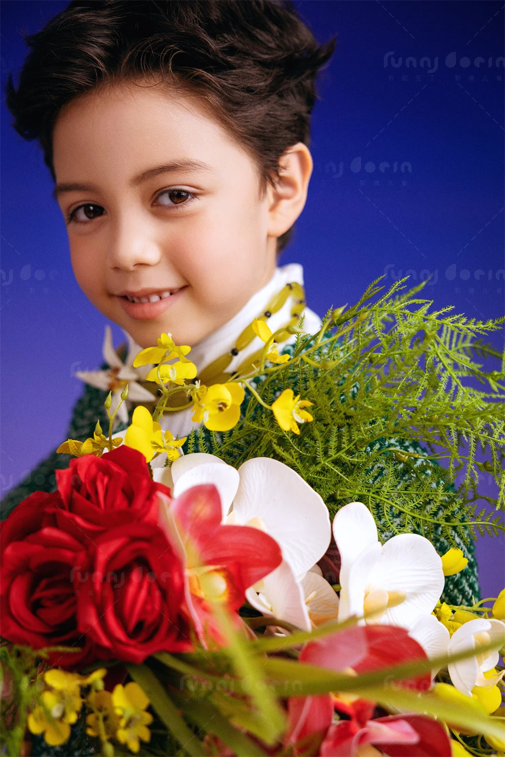 芳妮豆丁儿童摄影 花间信使