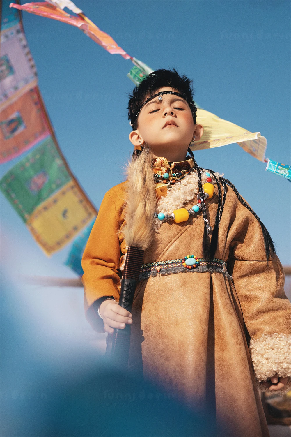 芳妮豆丁儿童摄影 凛冬礼赞