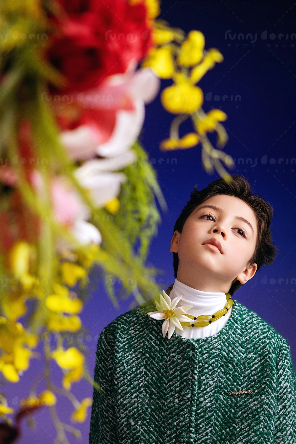 芳妮豆丁儿童摄影 花间信使