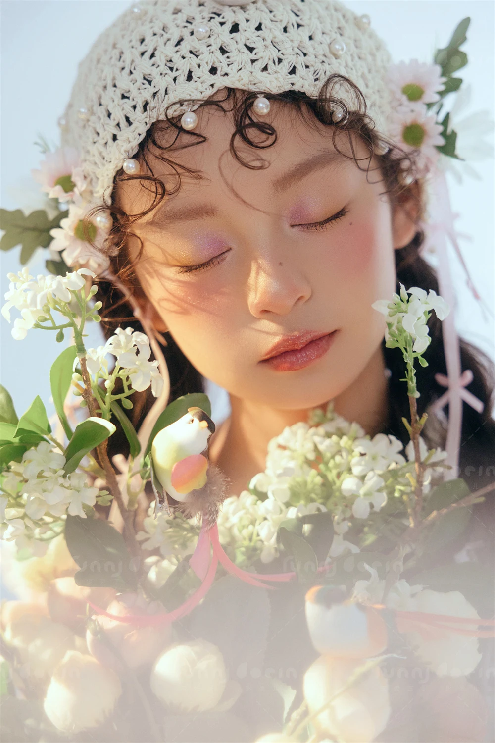 芳妮豆丁儿童摄影 花影绽放