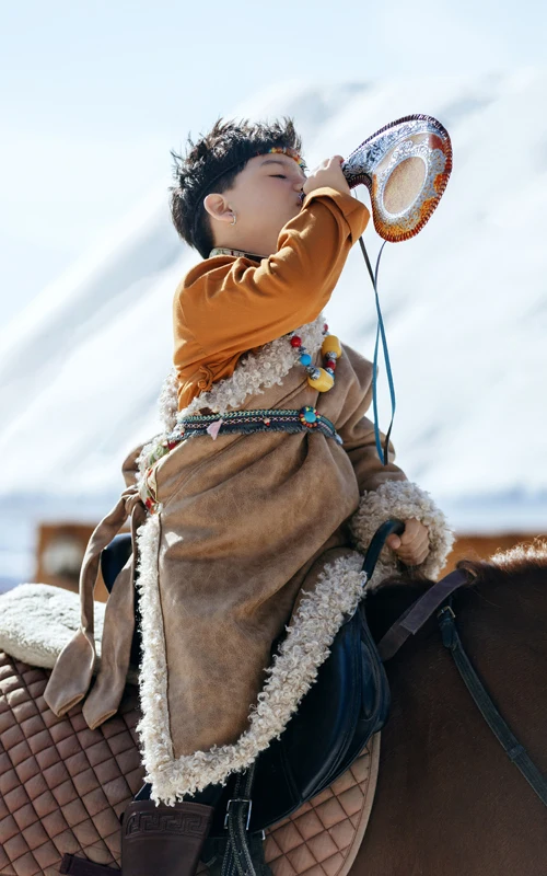 芳妮豆丁儿童摄影-凛冬礼赞