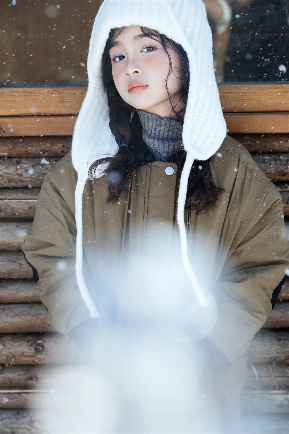 芳妮豆丁儿童摄影 雪境栖温