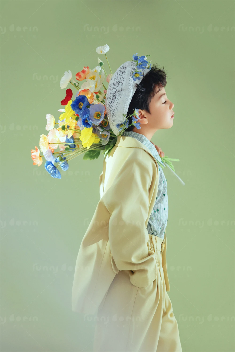 芳妮豆丁儿童摄影 春色漫染