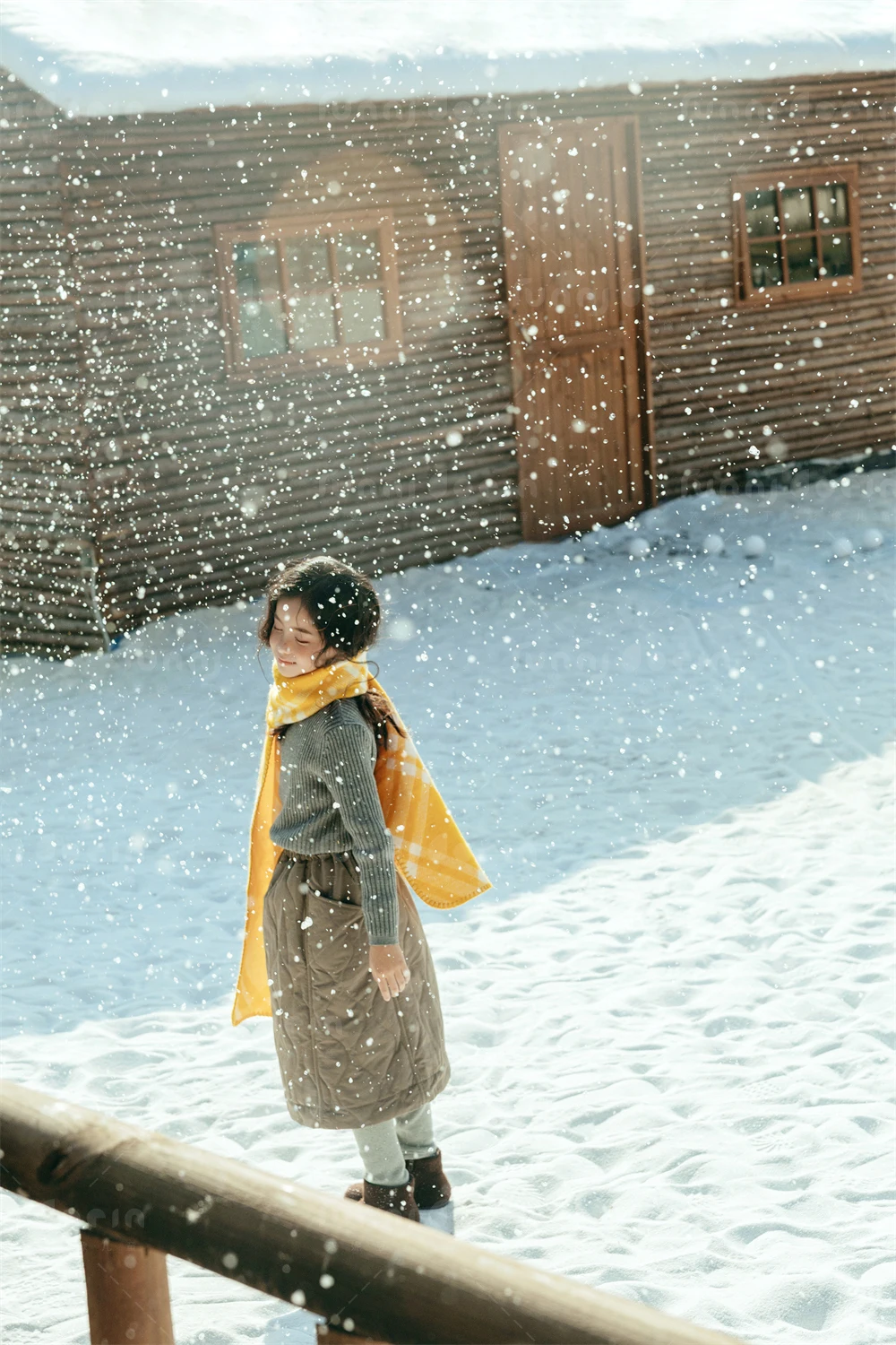 芳妮豆丁儿童摄影 冬日趣事
