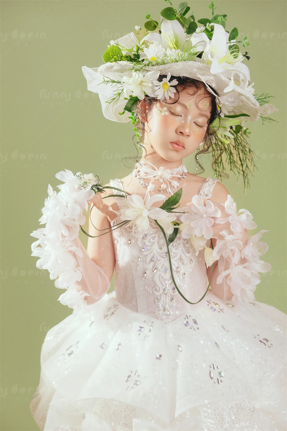 芳妮豆丁儿童摄影 蝶梦花语