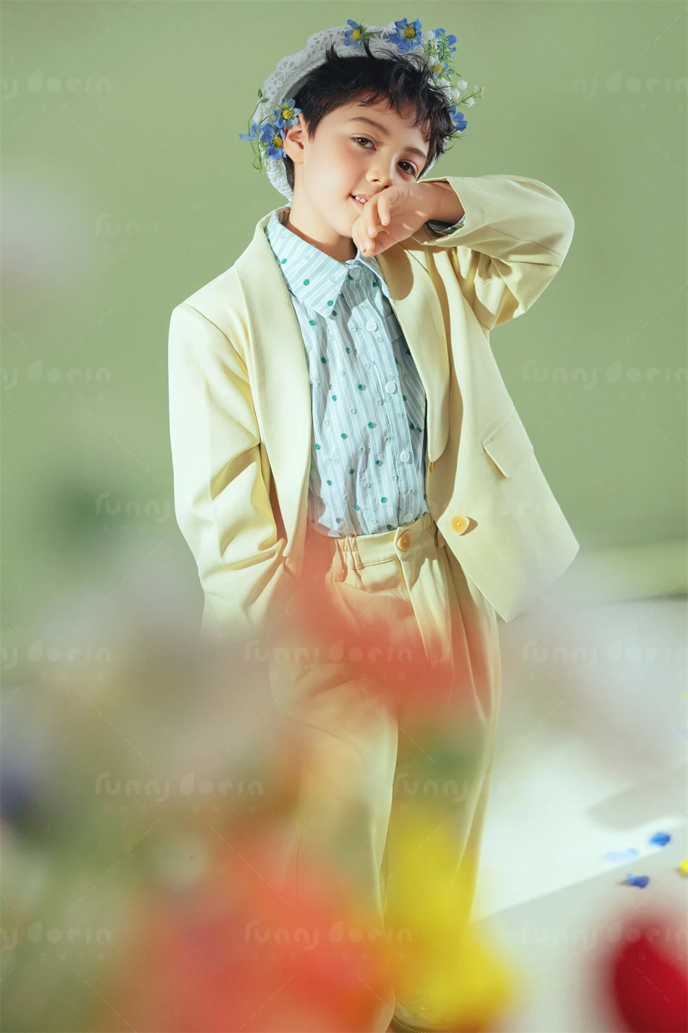 芳妮豆丁儿童摄影 春色漫染