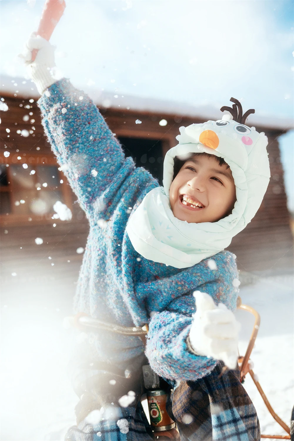 芳妮豆丁儿童摄影 童心雪绒