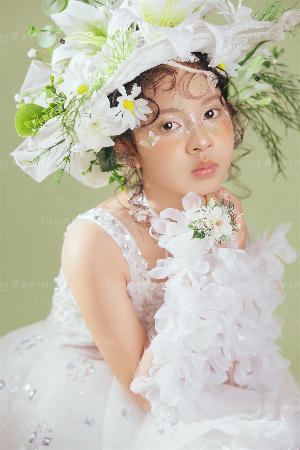 芳妮豆丁儿童摄影 蝶梦花语