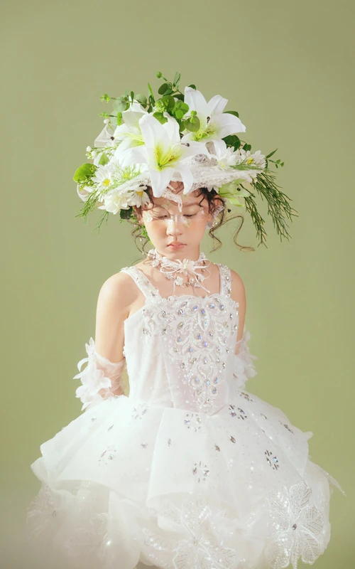 芳妮豆丁儿童摄影-蝶梦花语