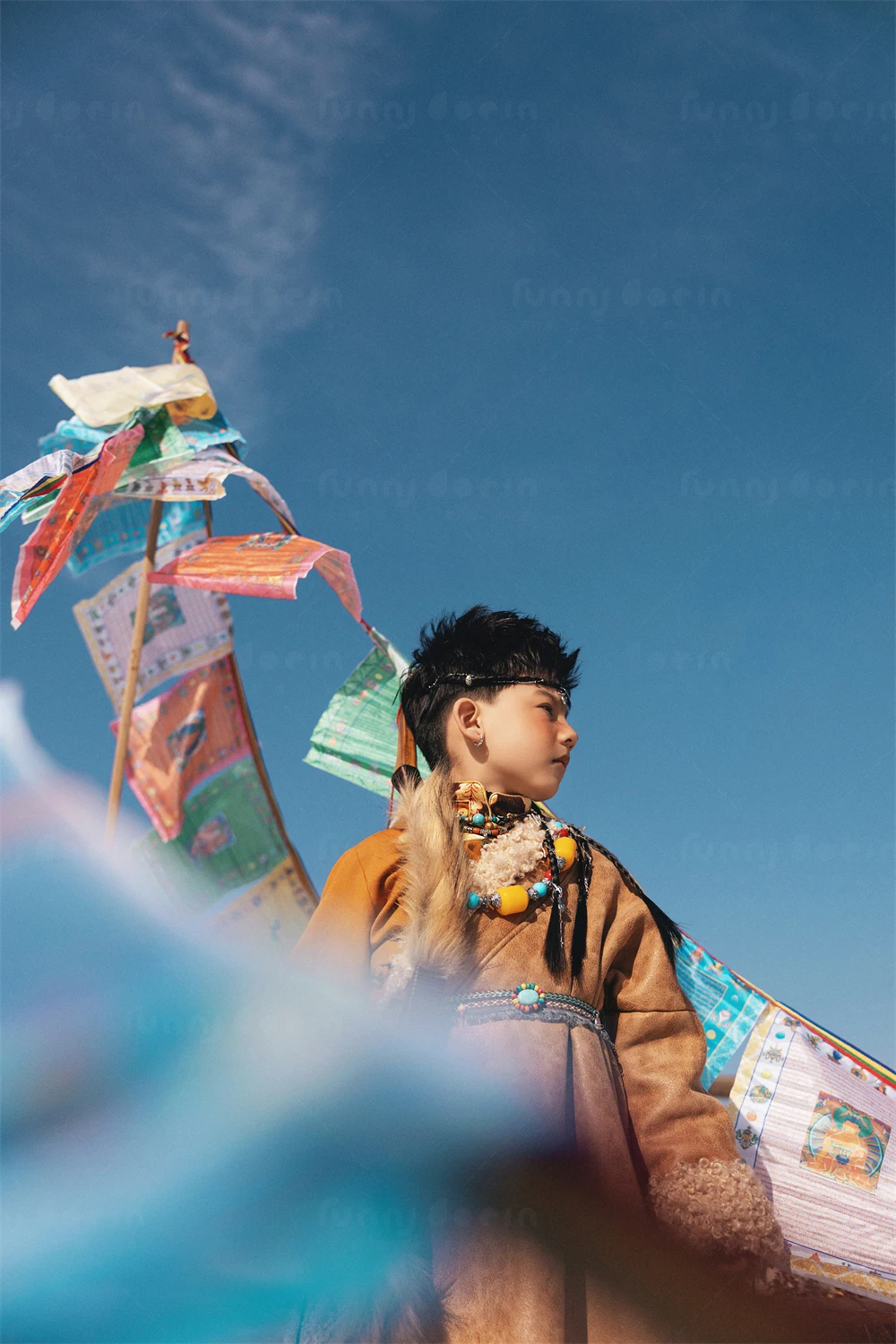 芳妮豆丁儿童摄影 凛冬礼赞