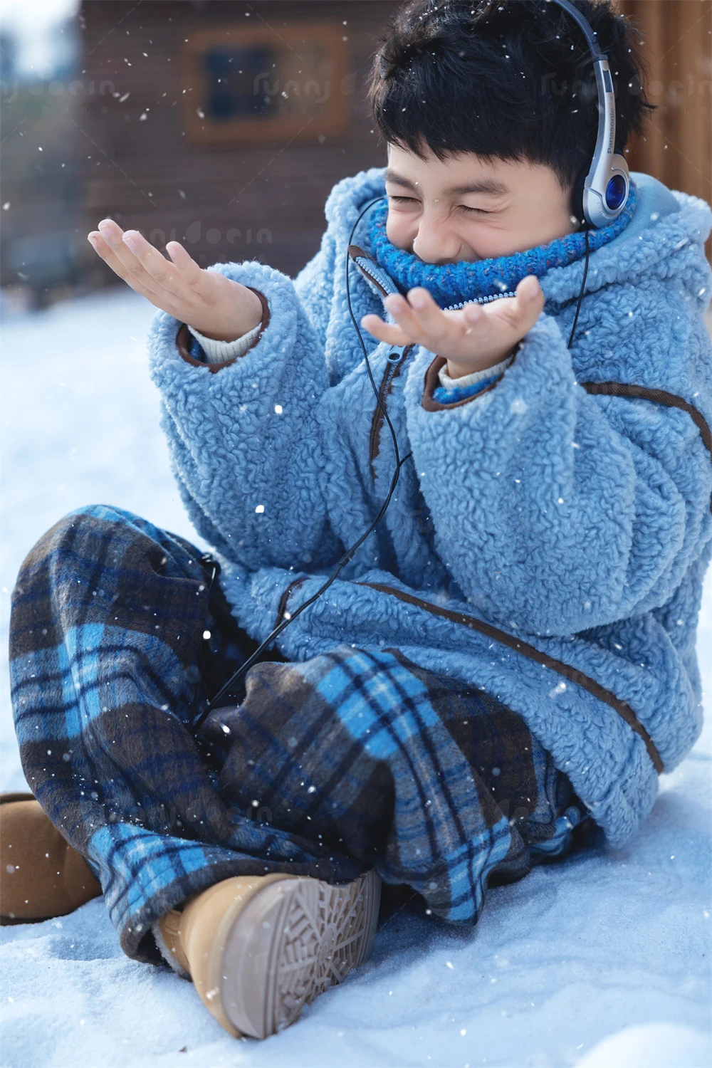 芳妮豆丁儿童摄影 童心雪绒