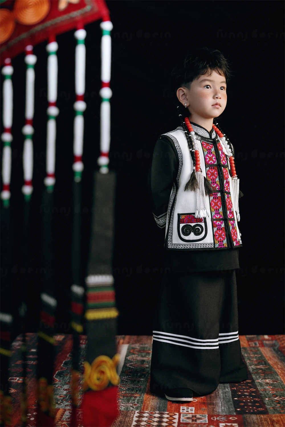 芳妮豆丁儿童摄影 黔山谣
