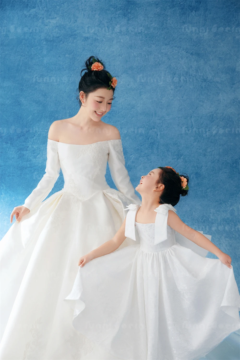 芳妮豆丁儿童摄影 白色协奏曲