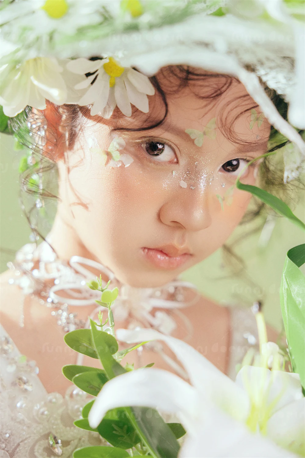 芳妮豆丁儿童摄影 蝶梦花语