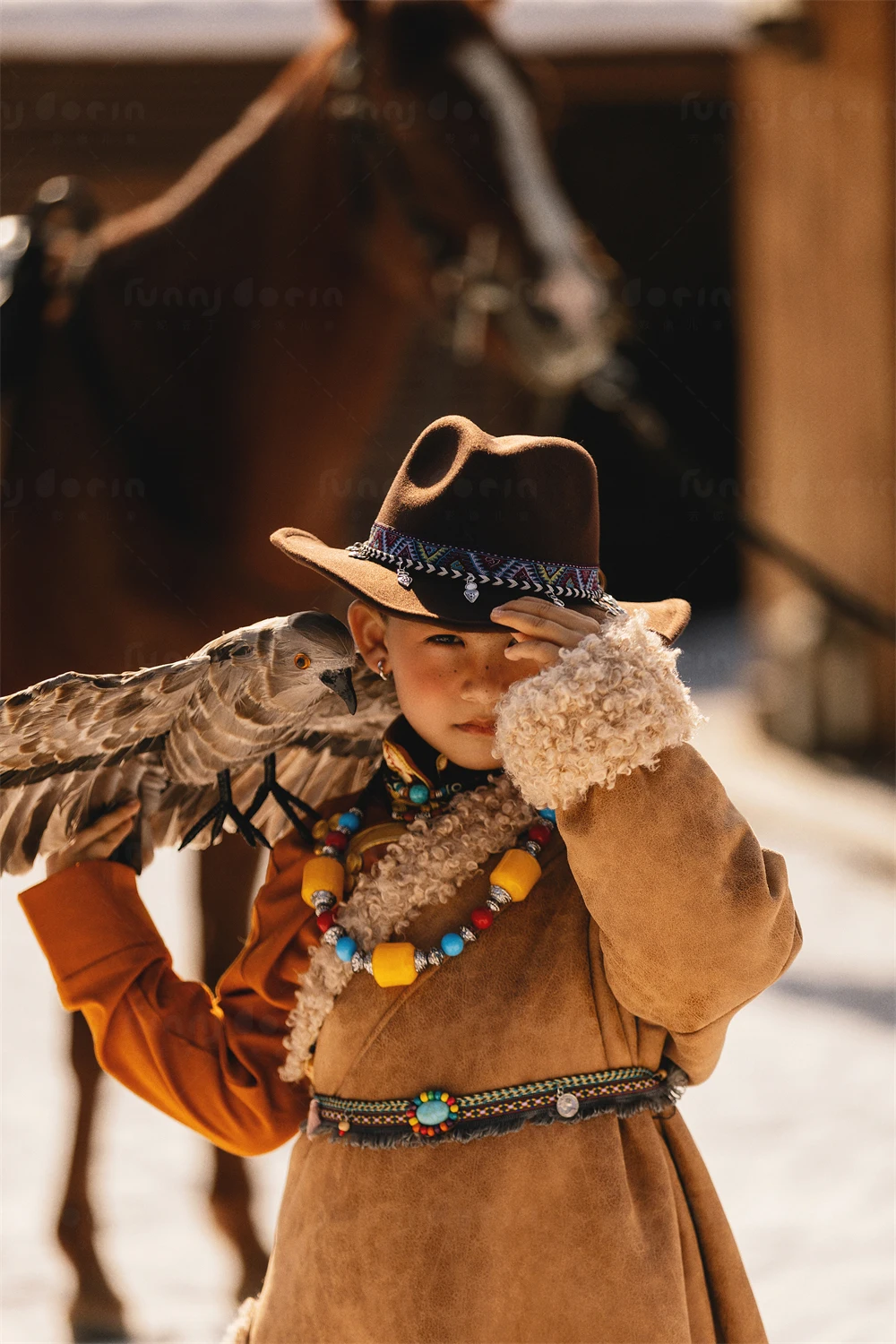 芳妮豆丁儿童摄影 凛冬礼赞