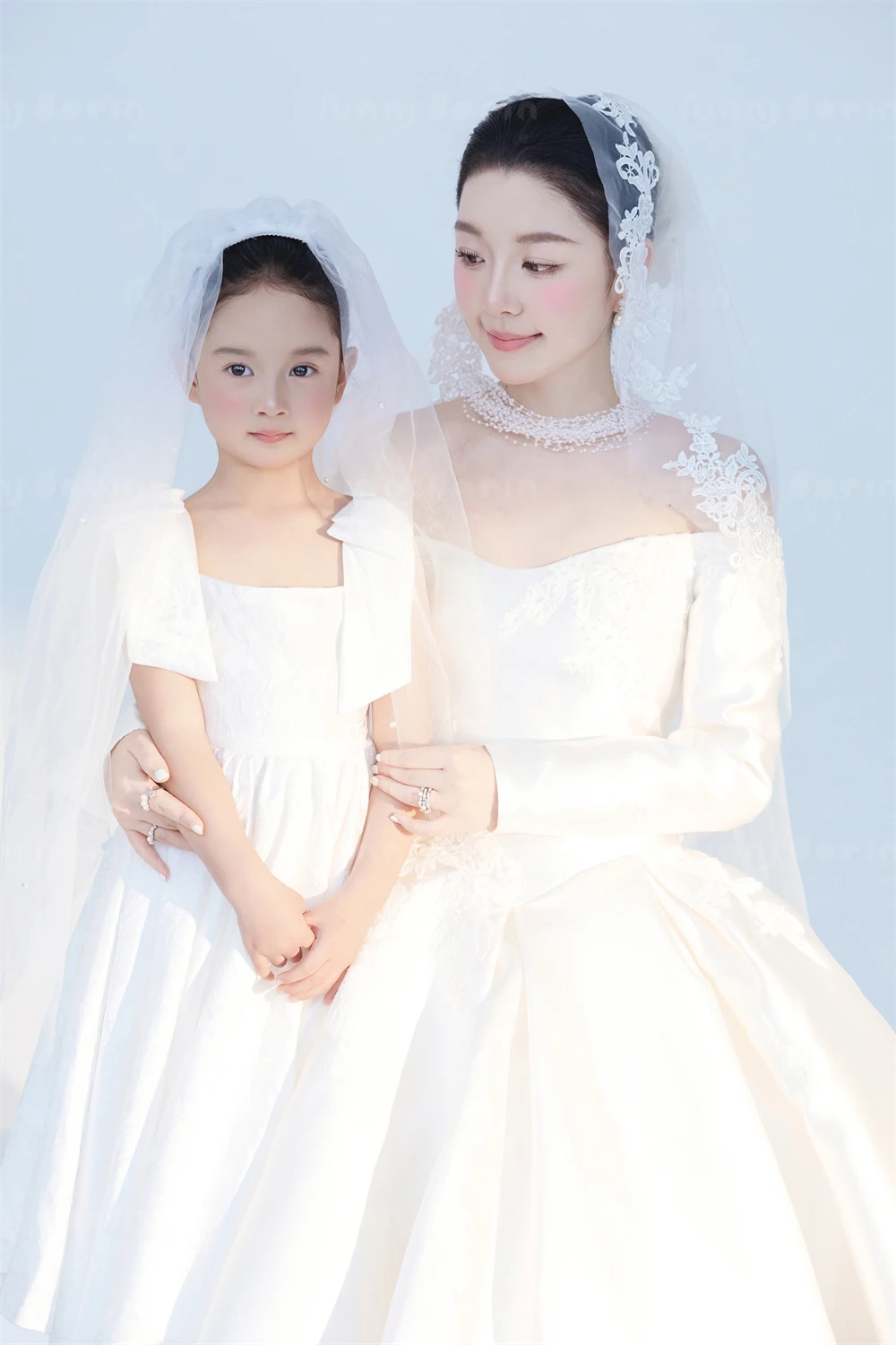 芳妮豆丁儿童摄影 白色协奏曲