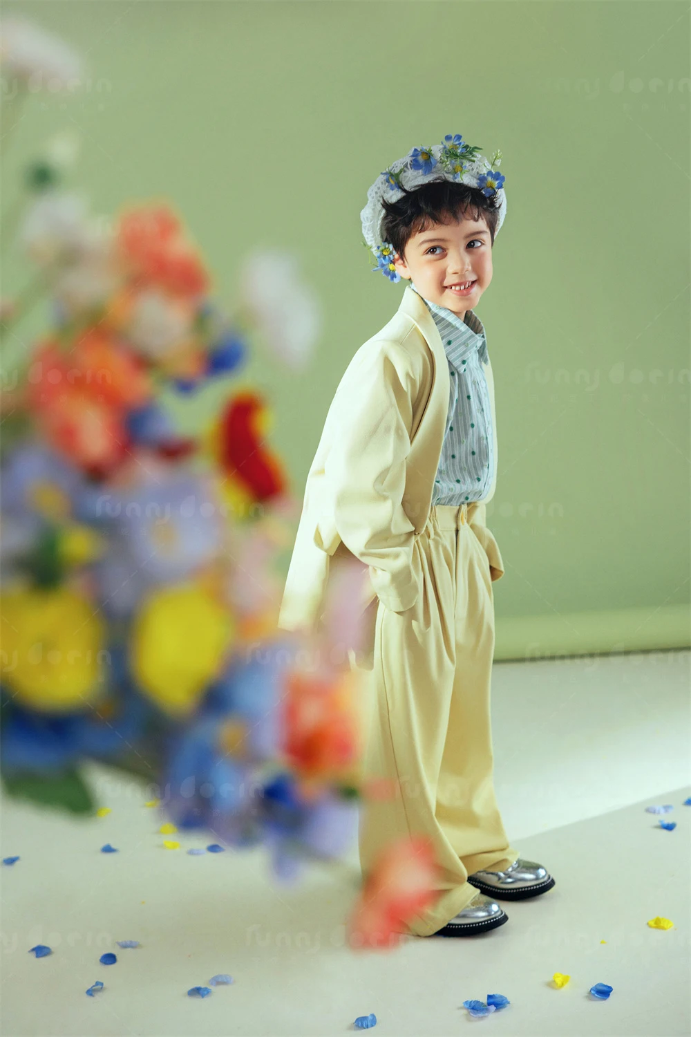 芳妮豆丁儿童摄影 春色漫染