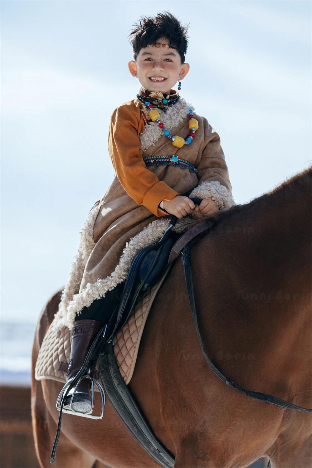 芳妮豆丁儿童摄影 凛冬礼赞