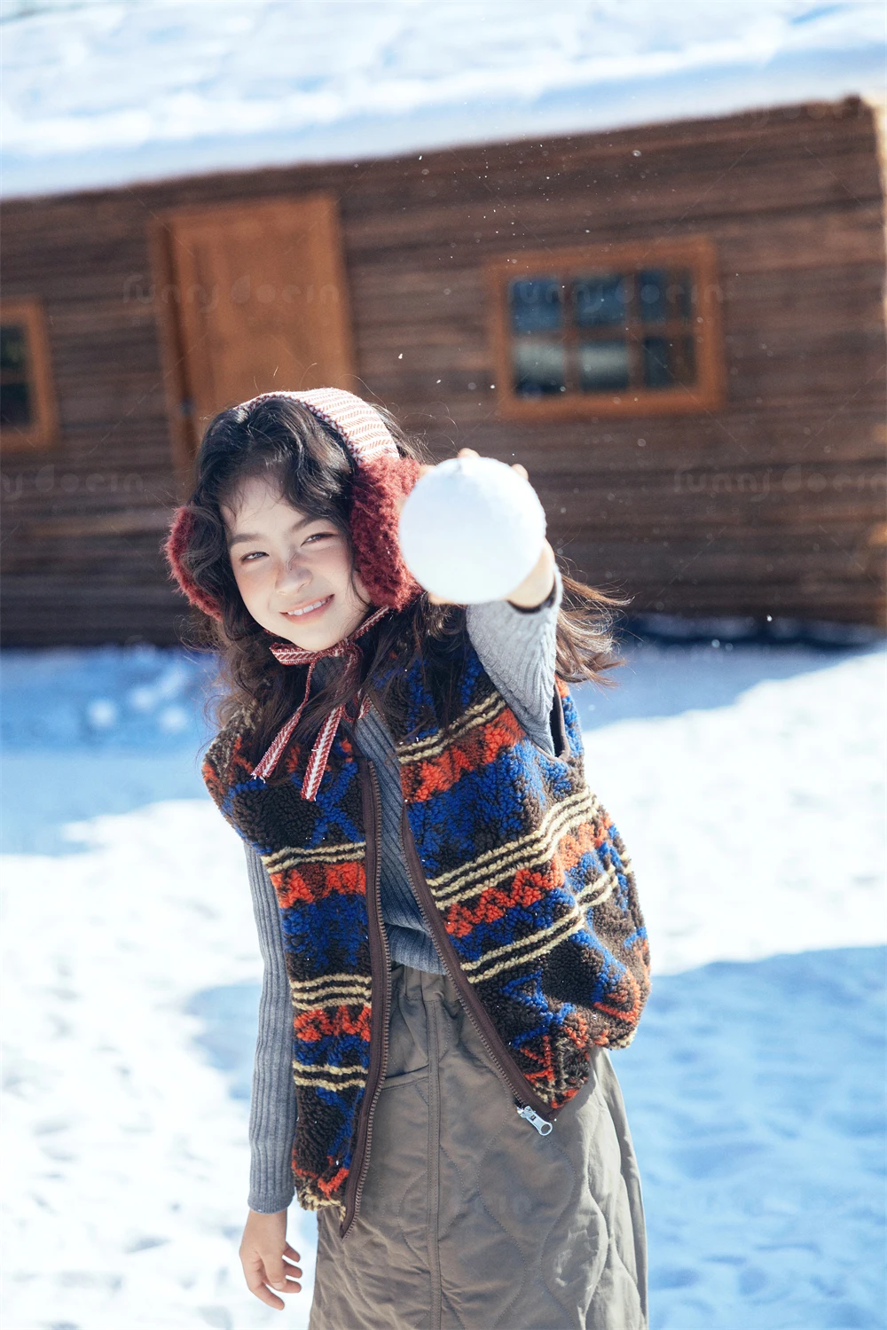 芳妮豆丁儿童摄影 冬日趣事
