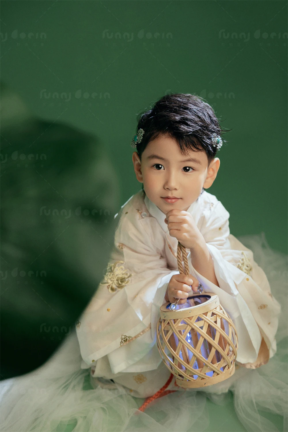 芳妮豆丁儿童摄影 龙驹踏春